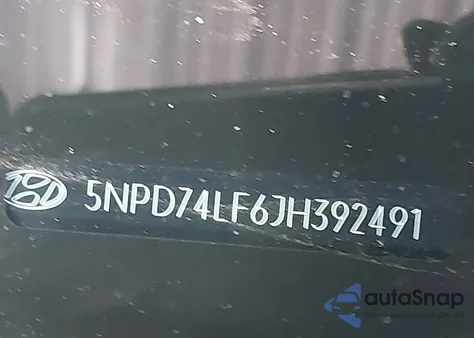 2018 Hyundai Elantra Se из США, поврежденный, VIN 5NPD74LF6JH392491